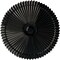 Ekena Millwork Shakuras Ceiling Medallion (Fits Canopies up to 5"), Hand-Painted Black Pearl, 24"OD x 3"P CM24SHBPS - alternate 1